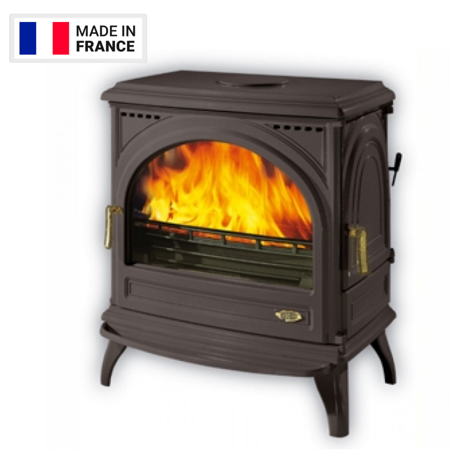 POÊLE À BOIS PETIT CARVIN 8KW – Image 2