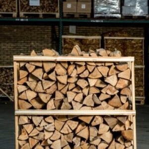 DEMI-PALETTE – 25 CM – MÉLANGE DE BOIS DURS – PALETTE 1 M3 – 1.5 STÈRES – Image 2